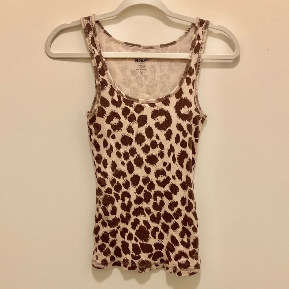 Old Navy Cheetah Print Tank